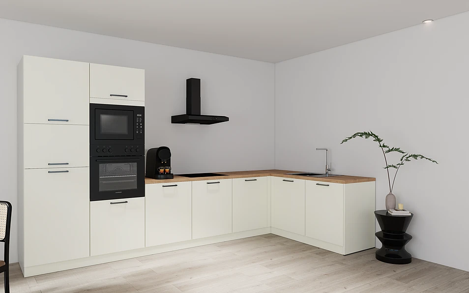 Nobilia SPA Eckküche 365 cm x 185 cm nobi smart Basis KPS.MAX web 1