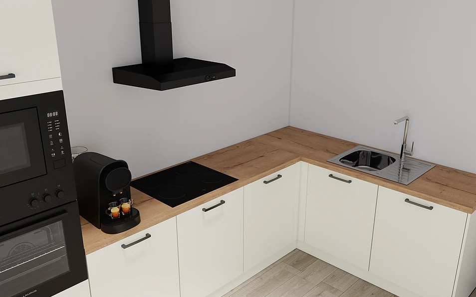 Nobilia SPA Eckküche 365 cm x 185 cm nobi smart Basis KPS.MAX web 2
