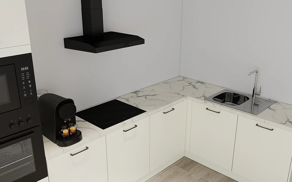Nobilia SPA Eckküche 365 cm x 185 cm nobi smart Basis KPS.MAX web 2