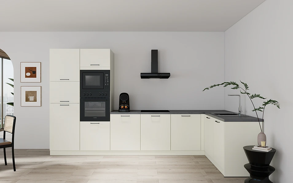 Nobilia SPA Hoekkeuken 365 cm x 185 cm nobi smart Basis Coohom 0