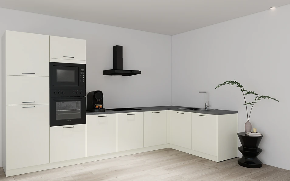 Nobilia SPA Hoekkeuken 365 cm x 185 cm nobi smart Basis Coohom 1