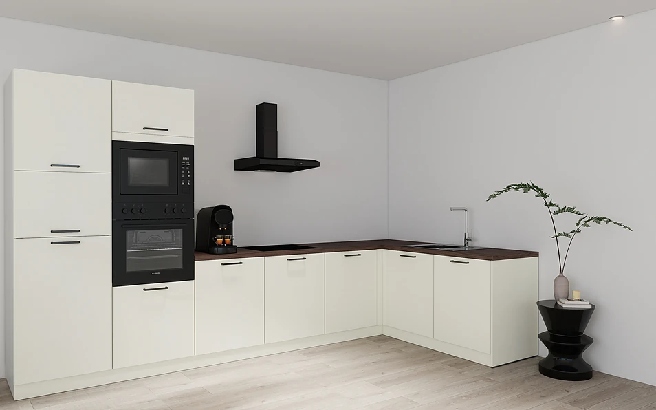 Nobilia SPA Eckküche 365 cm x 185 cm nobi smart Basis KPS.MAX web 1