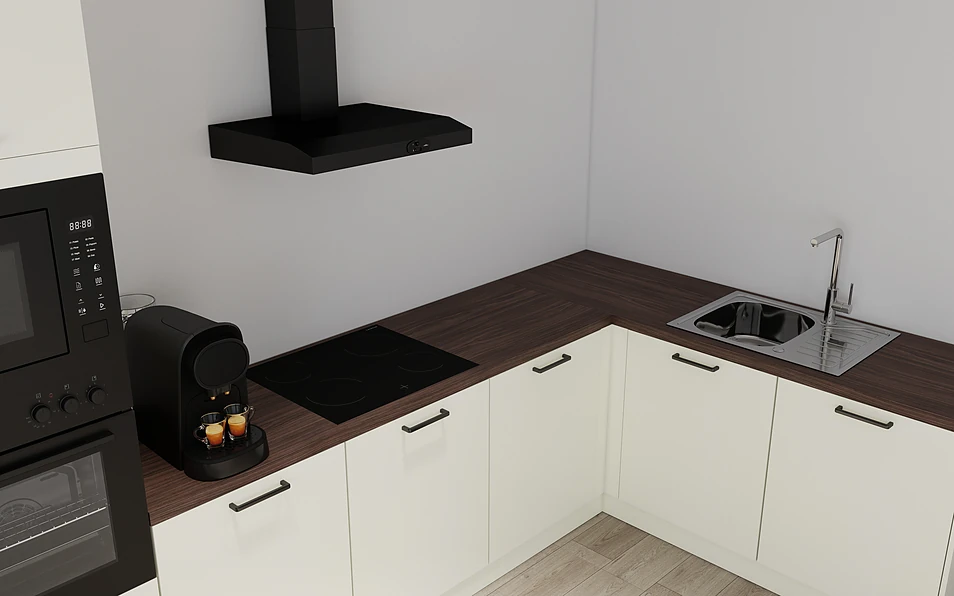Nobilia SPA Eckküche 365 cm x 185 cm nobi smart Basis KPS.MAX web 2