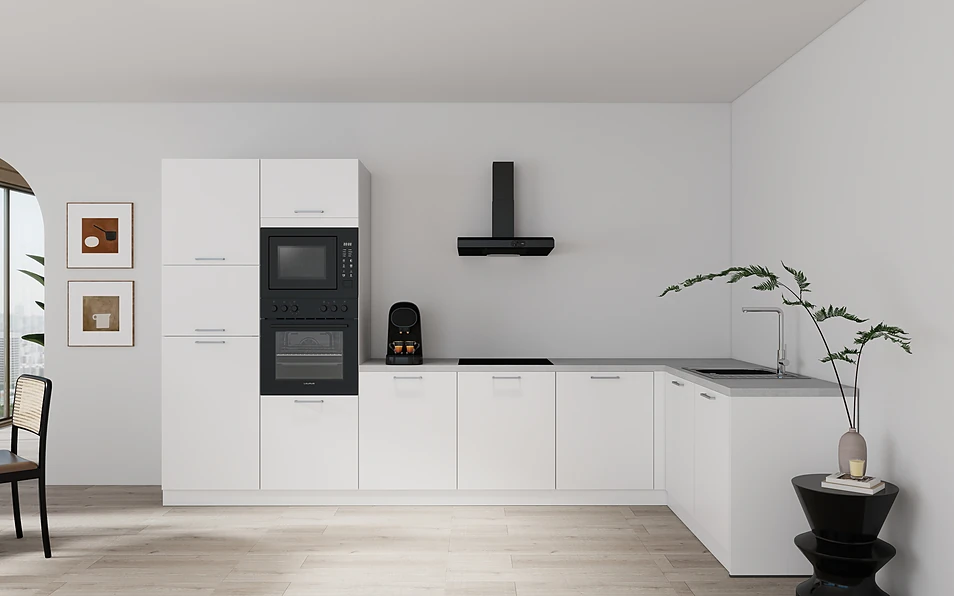 Nobilia SPA Cuisine d'angle 365 cm x 185 cm nobi smart Base Coohom 0