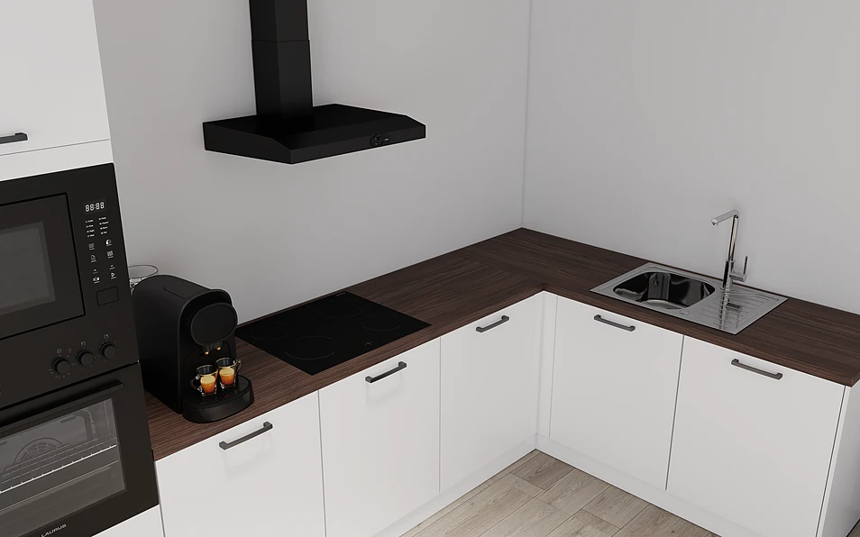 Nobilia SPA Eckküche 365 cm x 185 cm nobi smart Basis KPS.MAX web 2