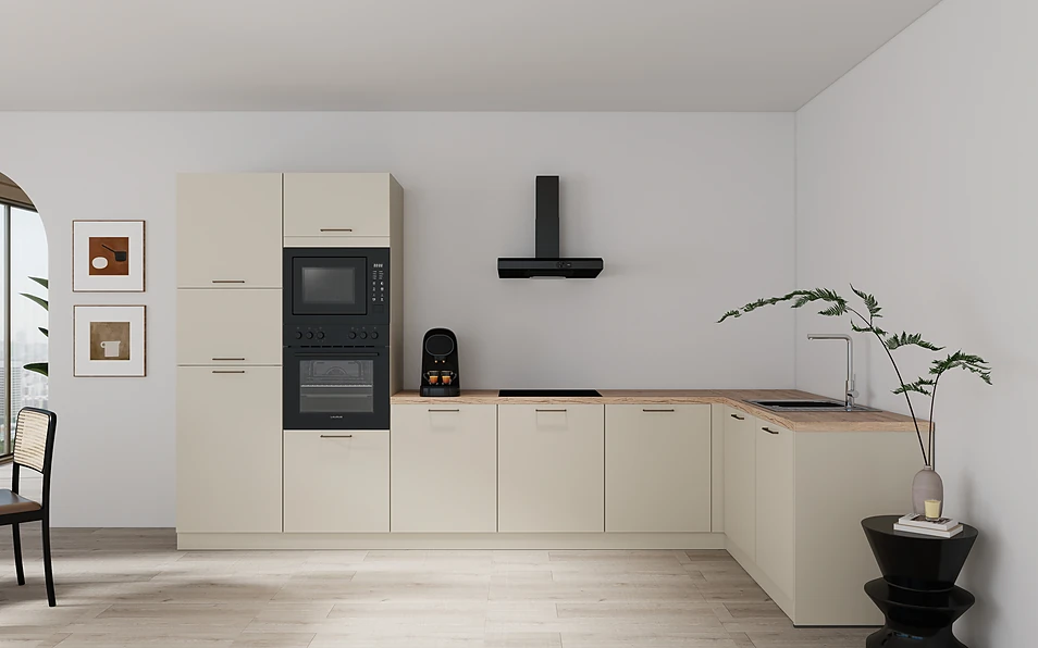 Nobilia SPA Eckküche 365 cm x 185 cm nobi smart Basis KPS.MAX web 0