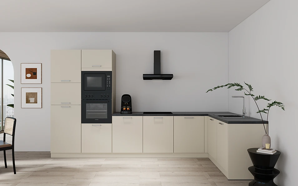 Nobilia SPA Eckküche 365 cm x 185 cm nobi smart Basis KPS.MAX web 0