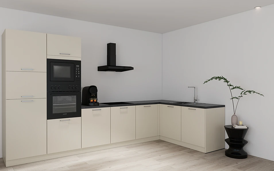 Nobilia SPA Eckküche 365 cm x 185 cm nobi smart Basis KPS.MAX web 1