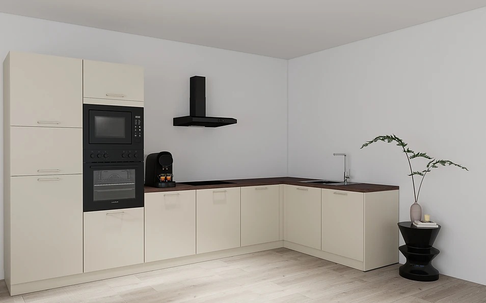 Nobilia SPA Hoekkeuken 365 cm x 185 cm nobi smart Basis Coohom 1