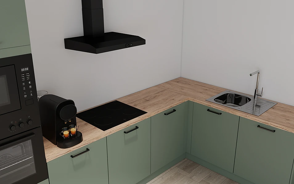 Nobilia SPA Eckküche 365 cm x 185 cm nobi smart Basis KPS.MAX web 2