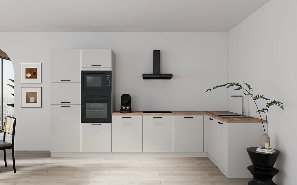 Nobilia SPA Cuisine d'angle 365 cm x 185 cm nobi smart Base Coohom 0