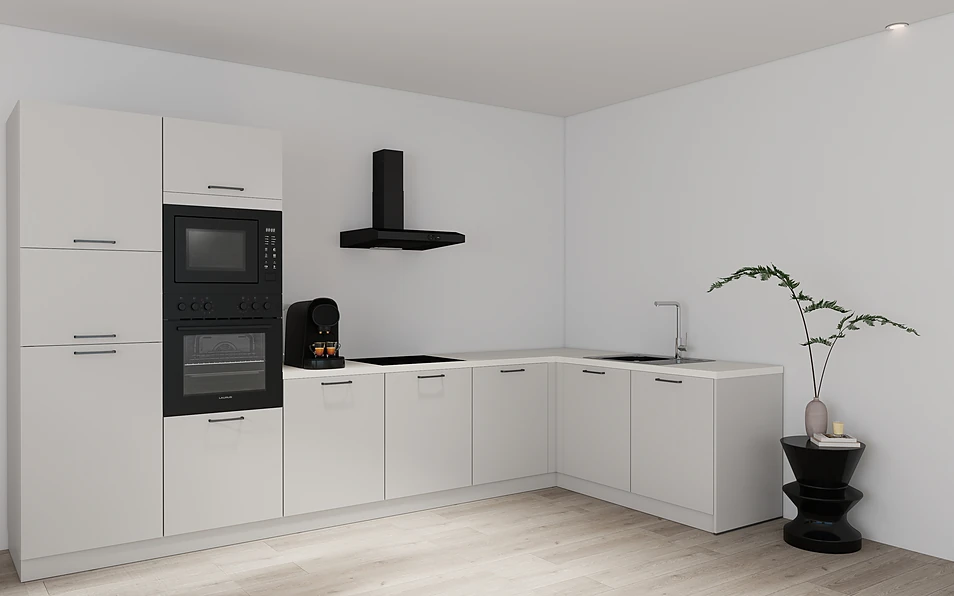 Nobilia SPA Hoekkeuken 365 cm x 185 cm nobi smart Basis Coohom 1