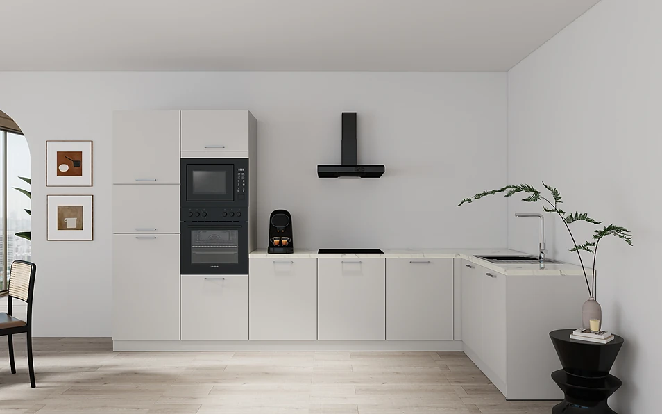 Nobilia SPA Eckküche 365 cm x 185 cm nobi smart Basis KPS.MAX web 0