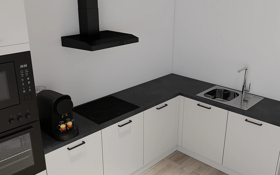 Nobilia SPA Eckküche 365 cm x 185 cm nobi smart Basis KPS.MAX web 2