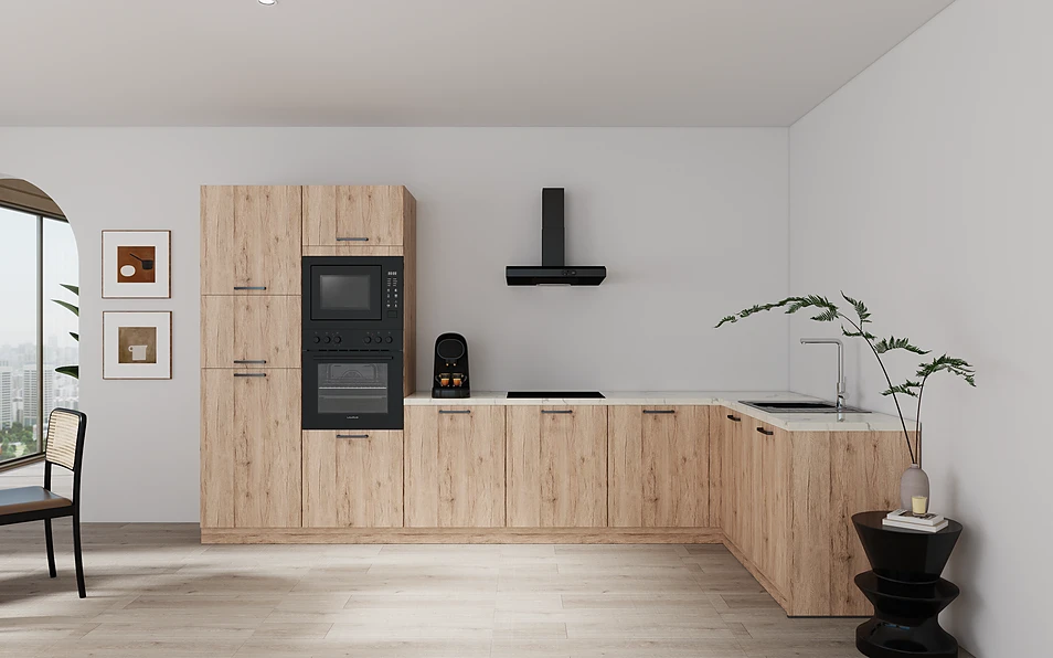 Nobilia SPA Hoekkeuken 365 cm x 185 cm nobi smart Basis KPS.MAX web 0