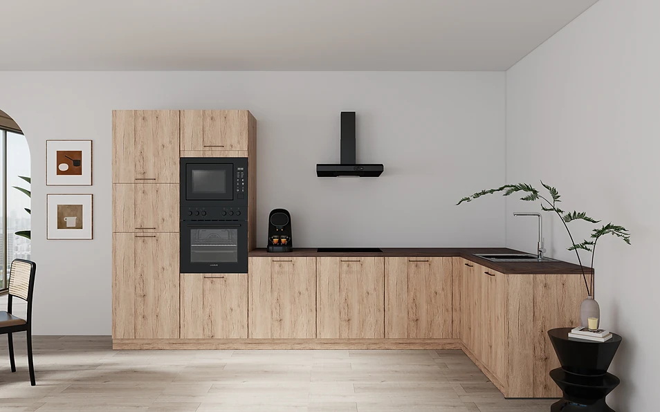 Nobilia SPA Cuisine d'angle 365 cm x 185 cm nobi smart Base Coohom 0