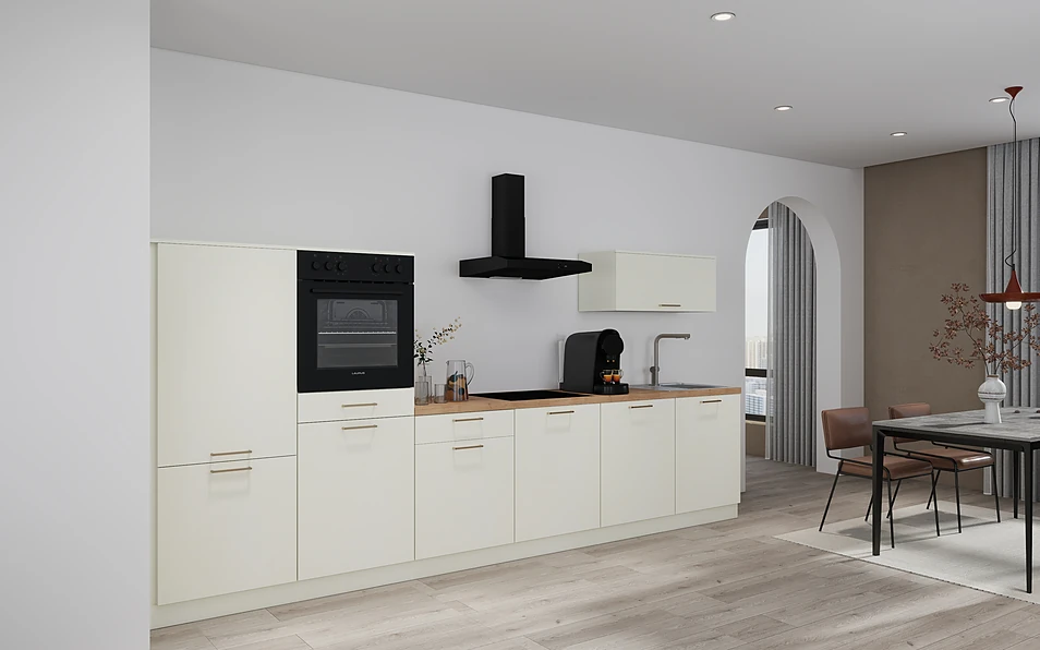 Nobilia SPA Küchenzeile 368 cm nobi smart Basis KPS.MAX web 1