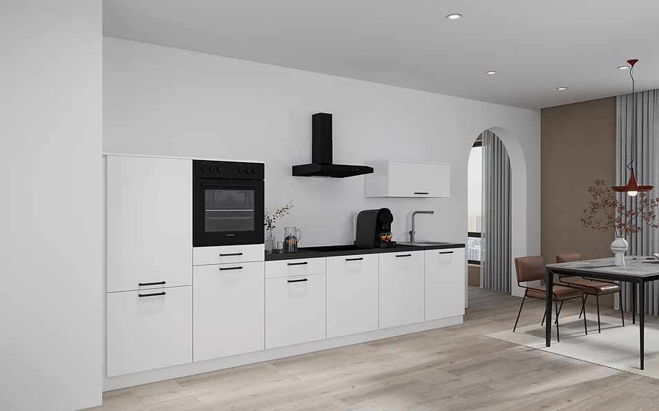 Nobilia SPA Kitchen unit 368 cm nobi smart Basic Coohom 1