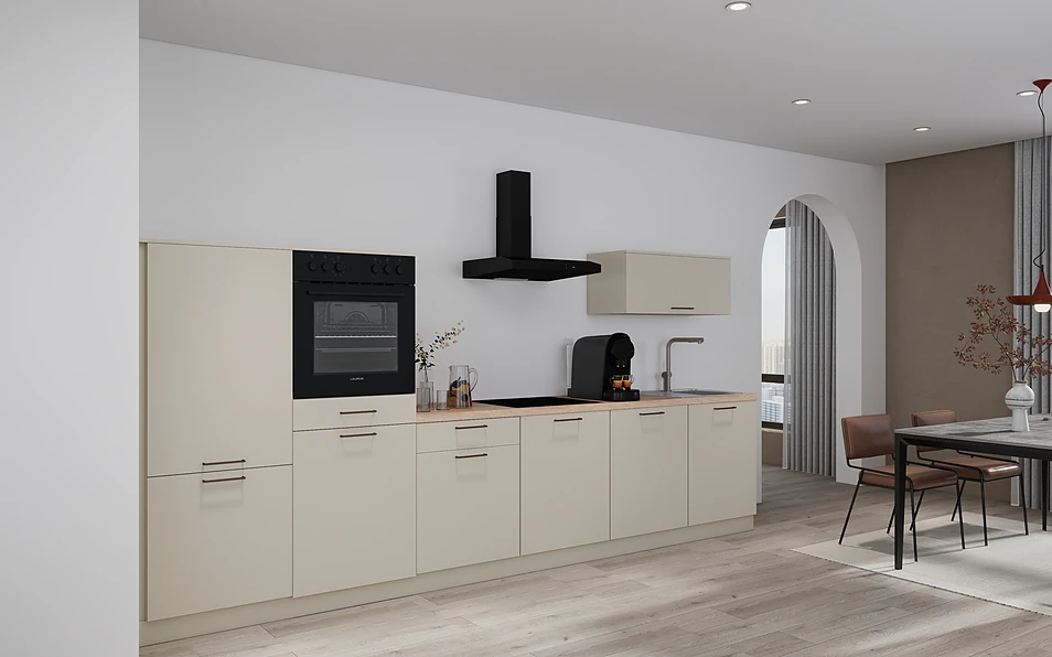Nobilia SPA Küchenzeile 368 cm nobi smart Basis KPS.MAX web 1
