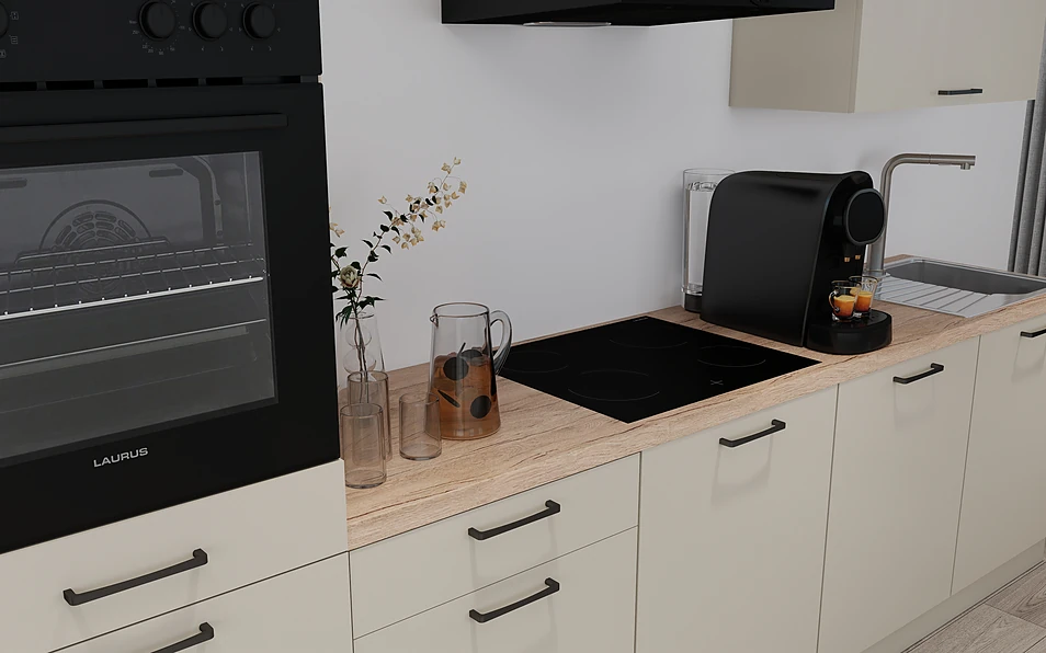 Nobilia SPA Küchenzeile 368 cm nobi smart Basis KPS.MAX web 2