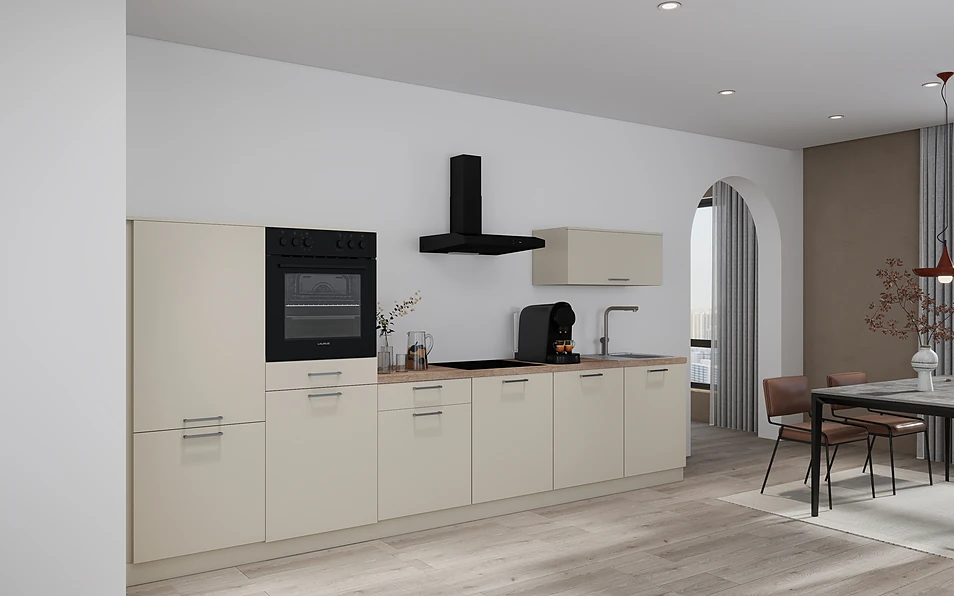 Nobilia SPA Küchenzeile 368 cm nobi smart Basis KPS.MAX web 1