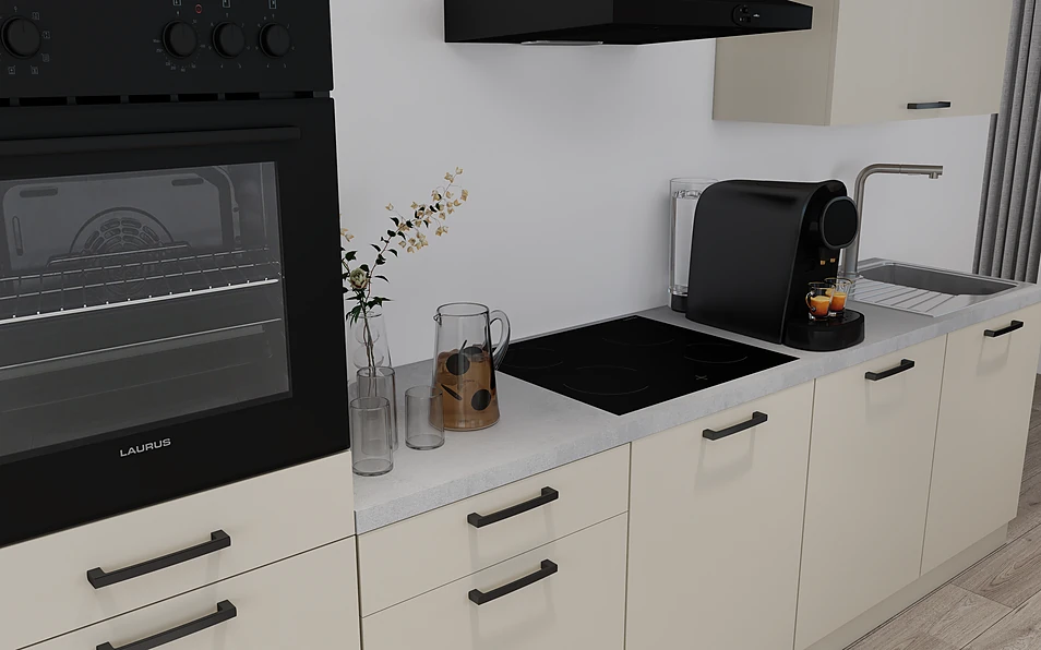 Nobilia SPA Küchenzeile 368 cm nobi smart Basis KPS.MAX web 2