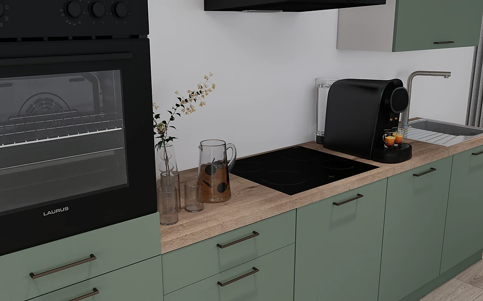 Nobilia SPA Küchenzeile 368 cm nobi smart Basis KPS.MAX web 2