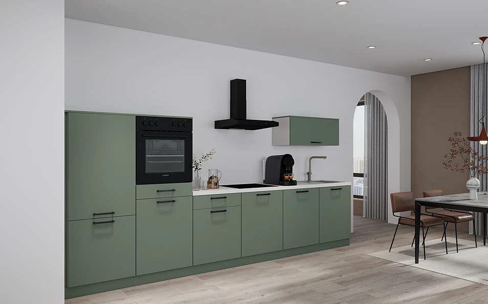 Nobilia SPA Küchenzeile 368 cm nobi smart Basis KPS.MAX web 1