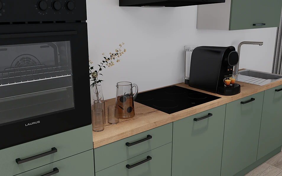 Nobilia SPA Kitchen unit 368 cm nobi smart Basic Coohom 2