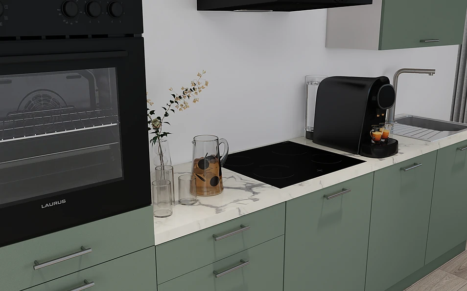 Nobilia SPA Kitchen unit 368 cm nobi smart Basic Coohom 2