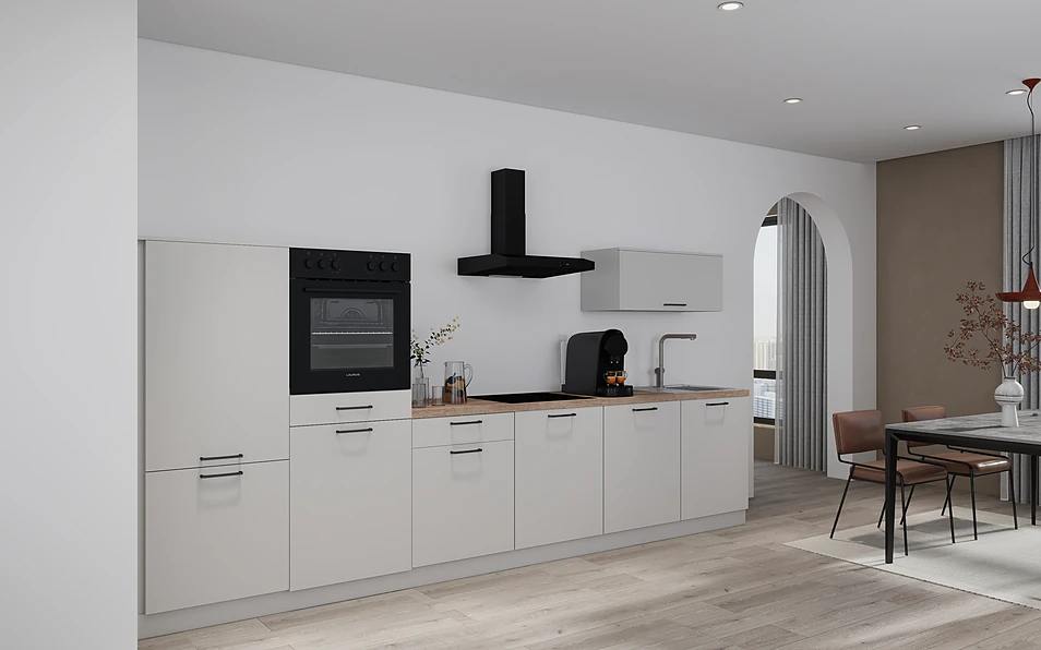 Nobilia SPA Kitchen unit 368 cm nobi smart Basic Coohom 1