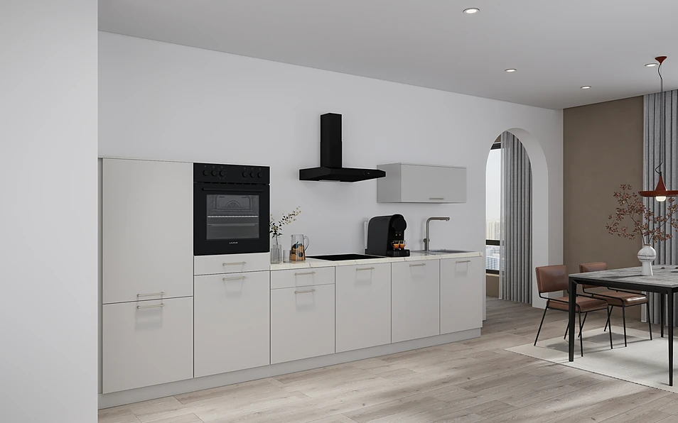 Nobilia SPA Küchenzeile 368 cm nobi smart Basis KPS.MAX web 1