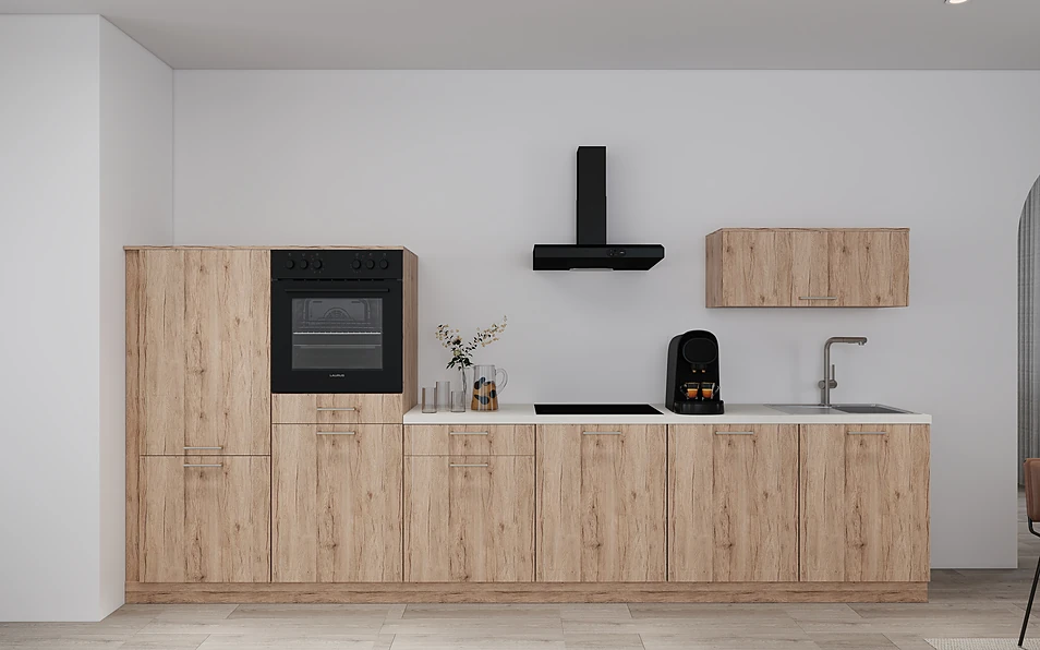 Nobilia SPA Kitchen unit 368 cm nobi smart Basic KPS.MAX web 0