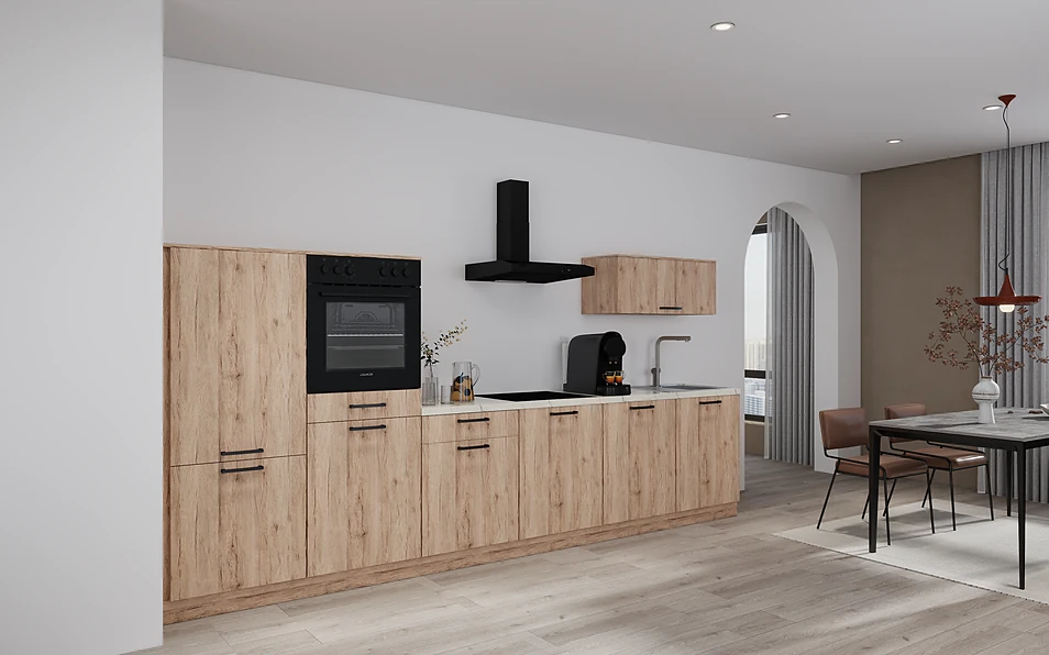Nobilia SPA Küchenzeile 368 cm nobi smart Basis KPS.MAX web 1