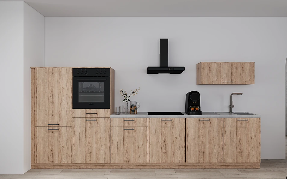 Nobilia SPA Kitchen unit 368 cm nobi smart Basic KPS.MAX web 0