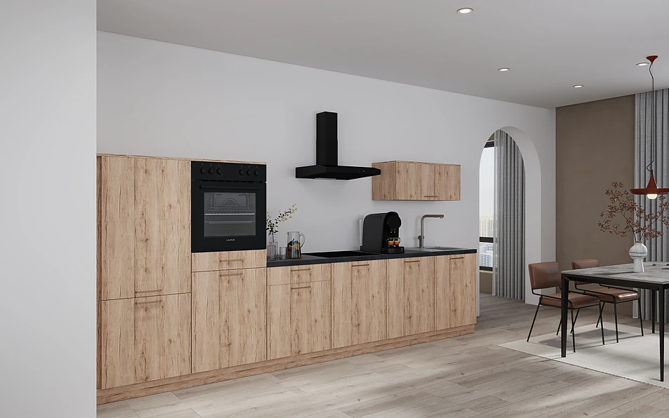 Nobilia SPA Kitchen unit 368 cm nobi smart Basic KPS.MAX web 1