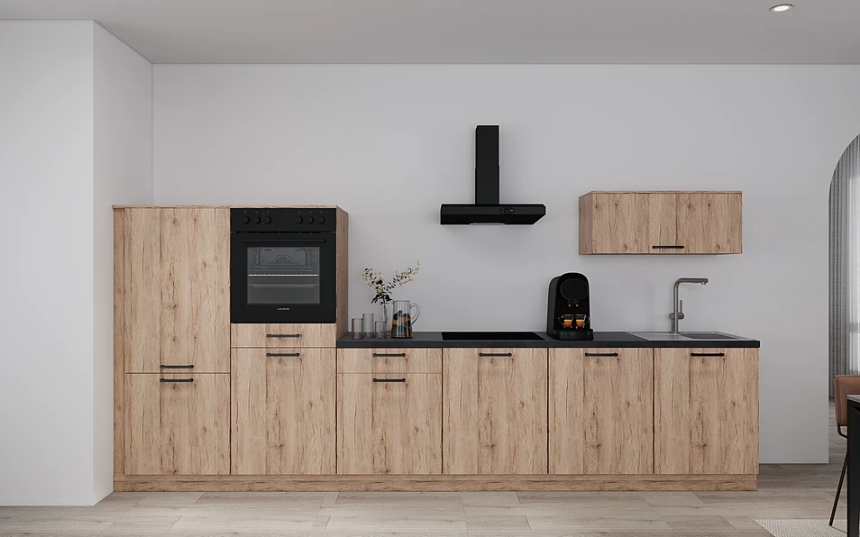 Nobilia SPA Küchenzeile 368 cm nobi smart Basis Coohom 0