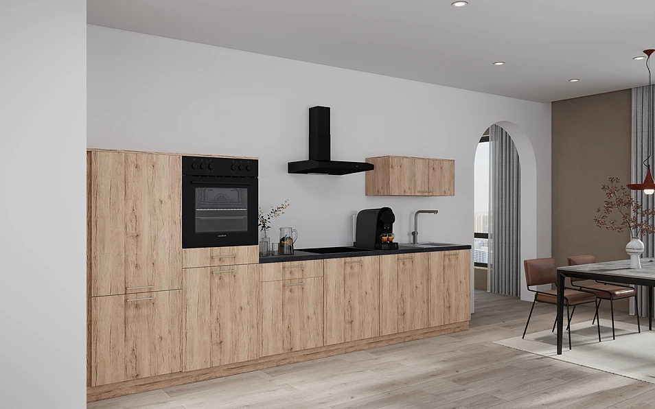 Nobilia SPA Küchenzeile 368 cm nobi smart Basis KPS.MAX web 1