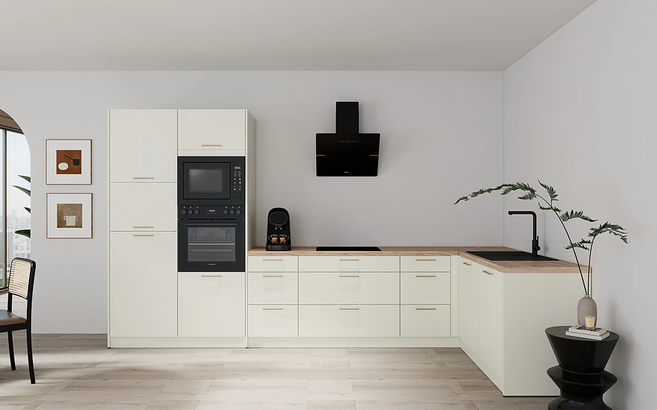 Nobilia SPA Eckküche 369 cm x 187 cm nobi smart Komfort Coohom 0