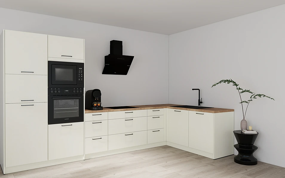 Nobilia SPA Eckküche 369 cm x 187 cm nobi smart Komfort Coohom 1