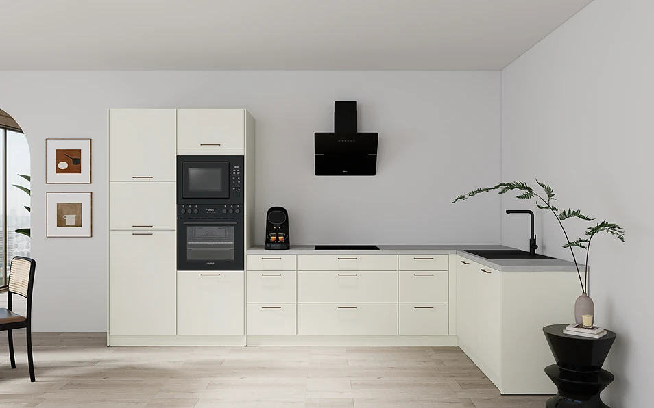 Nobilia SPA Eckküche 369 cm x 187 cm nobi smart Komfort Coohom 0