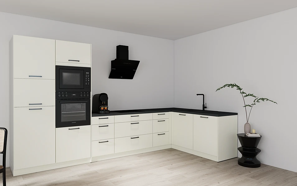 Nobilia SPA Eckküche 369 cm x 187 cm nobi smart Komfort Coohom 1