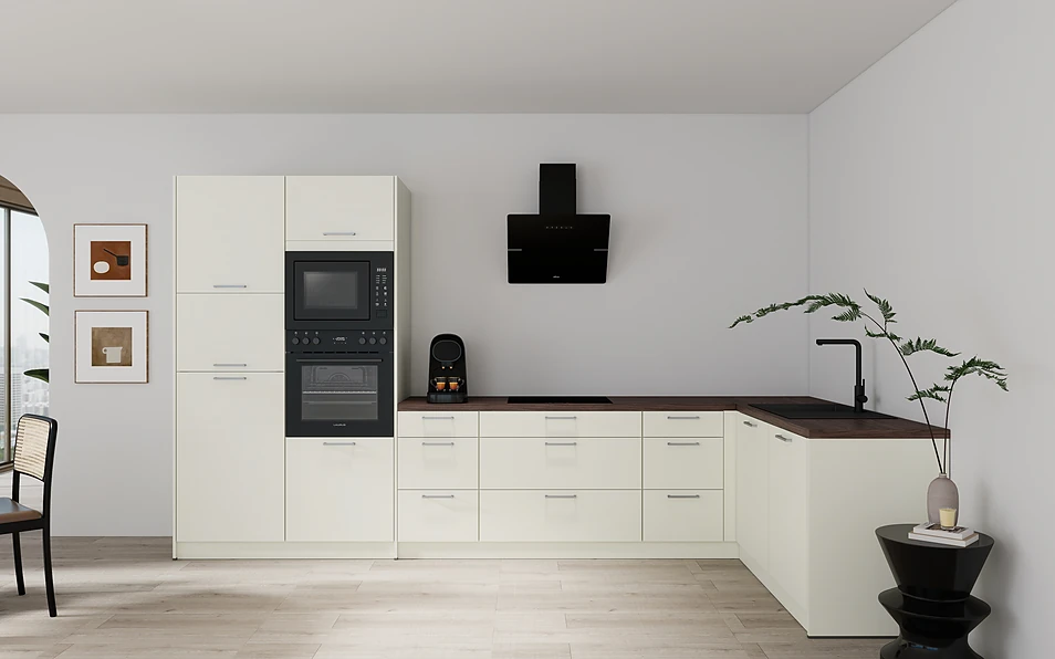 Nobilia SPA Eckküche 369 cm x 187 cm nobi smart Komfort Coohom 0