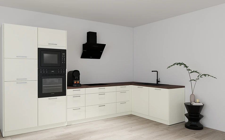 Nobilia SPA Eckküche 369 cm x 187 cm nobi smart Komfort Coohom 1