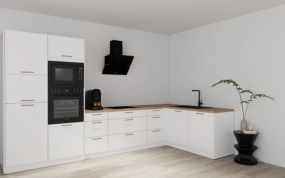 Nobilia SPA Eckküche 369 cm x 187 cm nobi smart Komfort Coohom 1