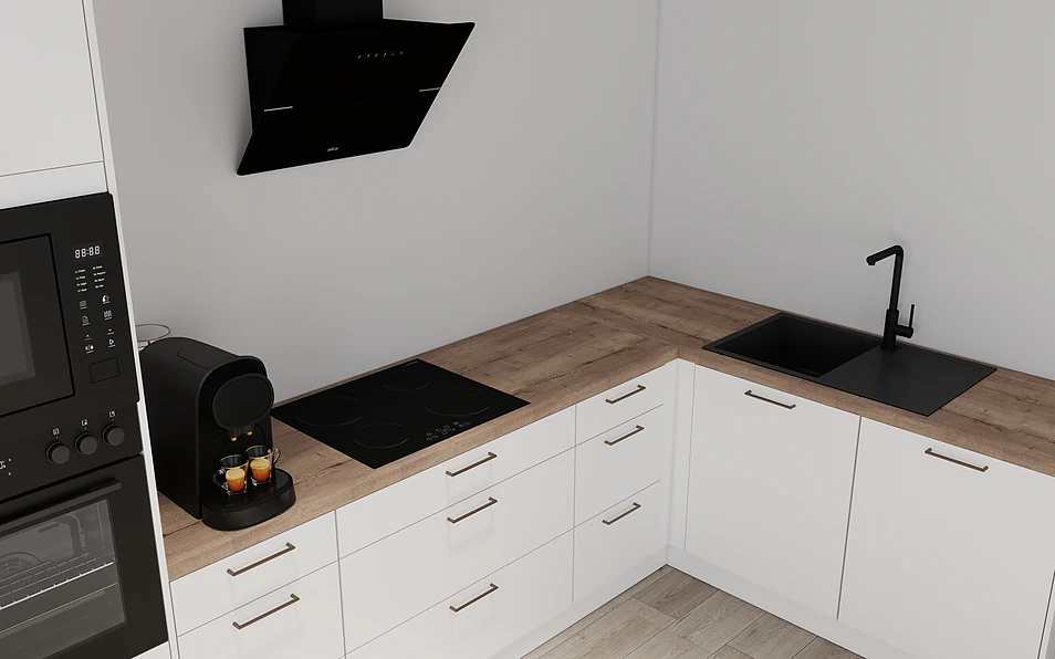 Nobilia SPA Eckküche 369 cm x 187 cm nobi smart Komfort Coohom 2