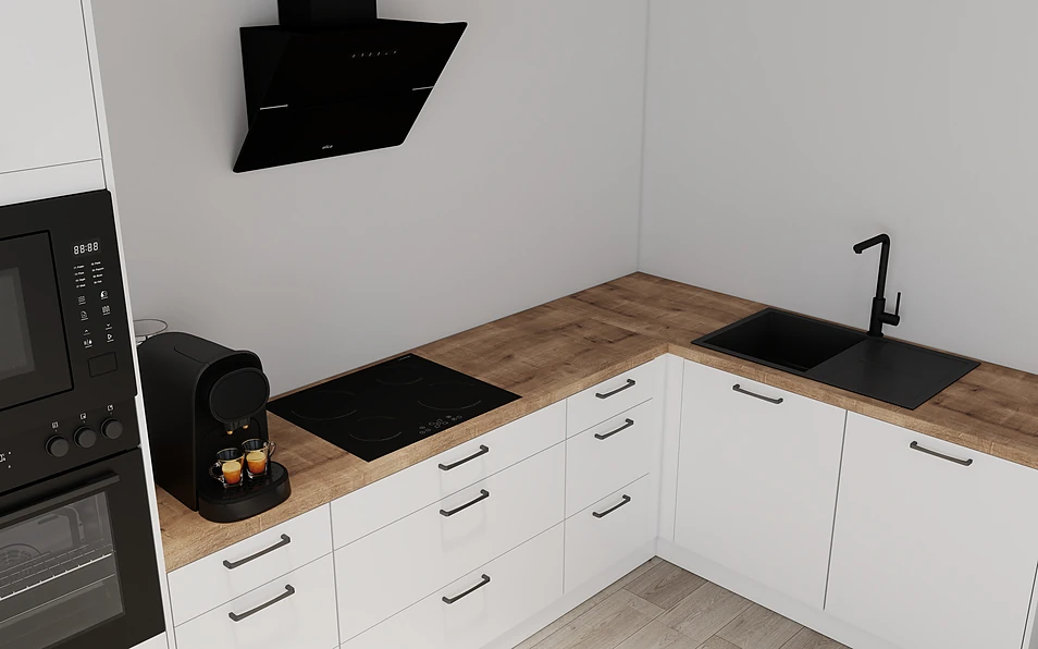 Nobilia SPA Cuisine d'angle 369 cm x 187 cm nobi smart Confort Coohom 2