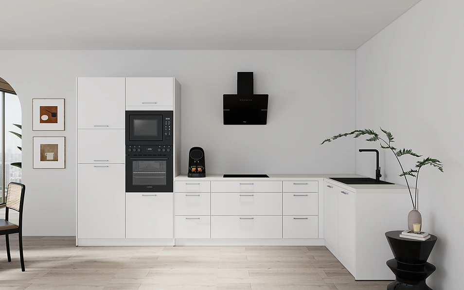 Nobilia SPA Eckküche 369 cm x 187 cm nobi smart Komfort Coohom 0