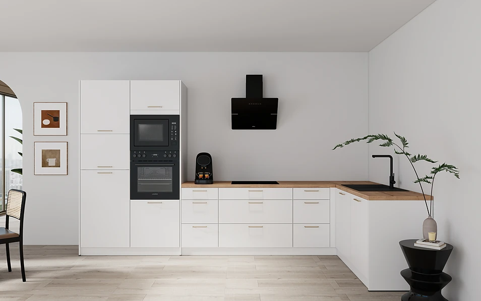 Nobilia SPA Hoekkeuken 369 cm x 187 cm nobi smart Comfort Coohom 0