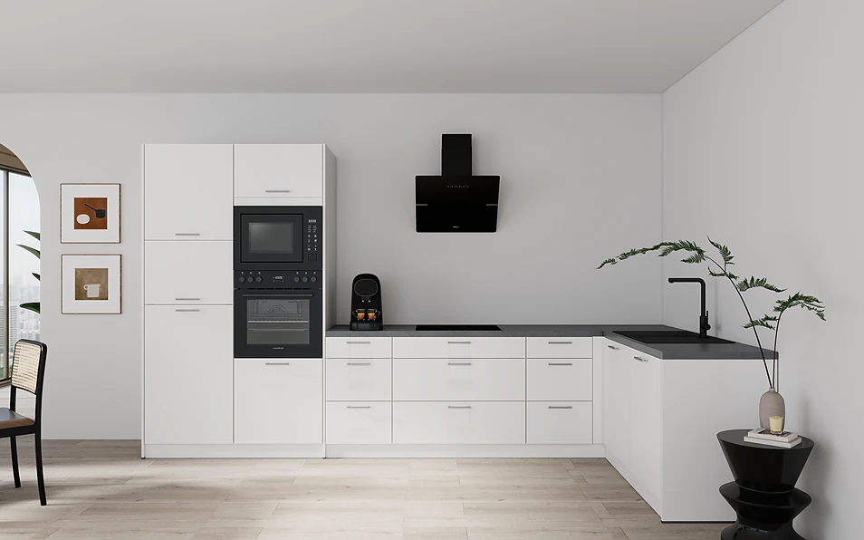 Nobilia SPA Eckküche 369 cm x 187 cm nobi smart Komfort Coohom 0